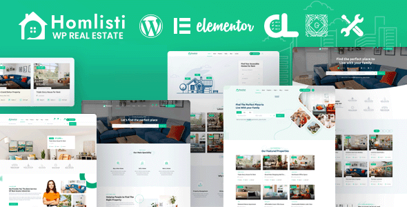 Homlisti Theme – Real Estate Theme + RTL