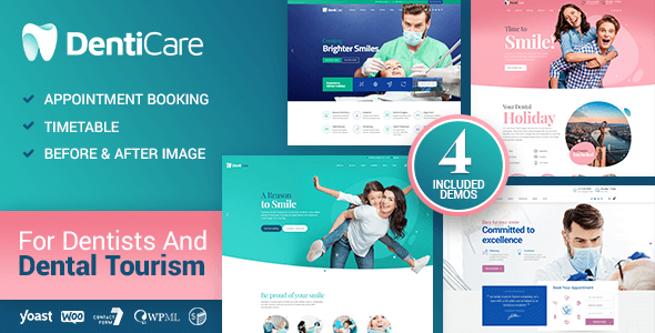 DentiCare WordPress Theme