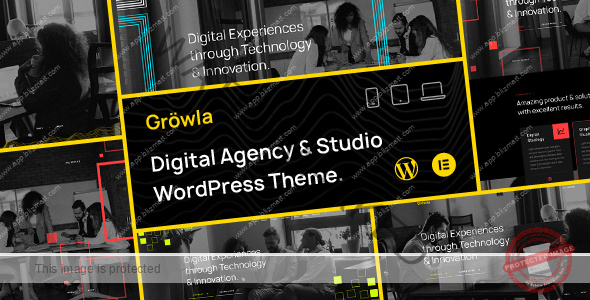 Gröwla – Digital Agency & Studio WordPress Theme