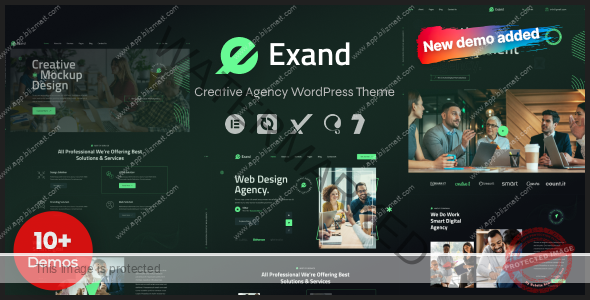 Exand - Creative Agency WordPress Theme