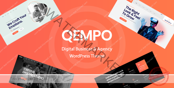 Qempo - Digital Agency Services WordPress Theme