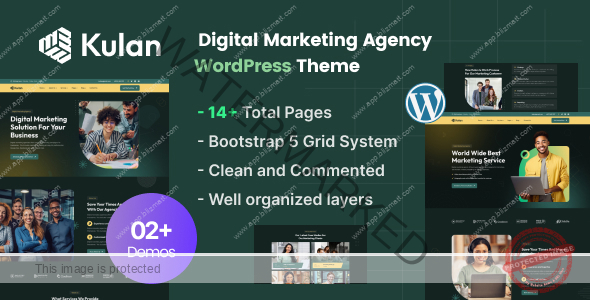 Kulan - Digital Marketing Agency WordPress Theme