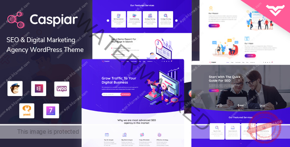 Caspiar - Digital Marketing & Creative Agency Theme