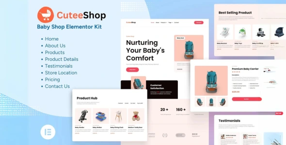 cutee shop ecommerce