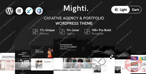Mighti - Creative Agency & Portfolio WordPress Theme