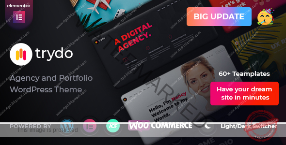 Trydo - Agency & Portfolio WordPress Theme