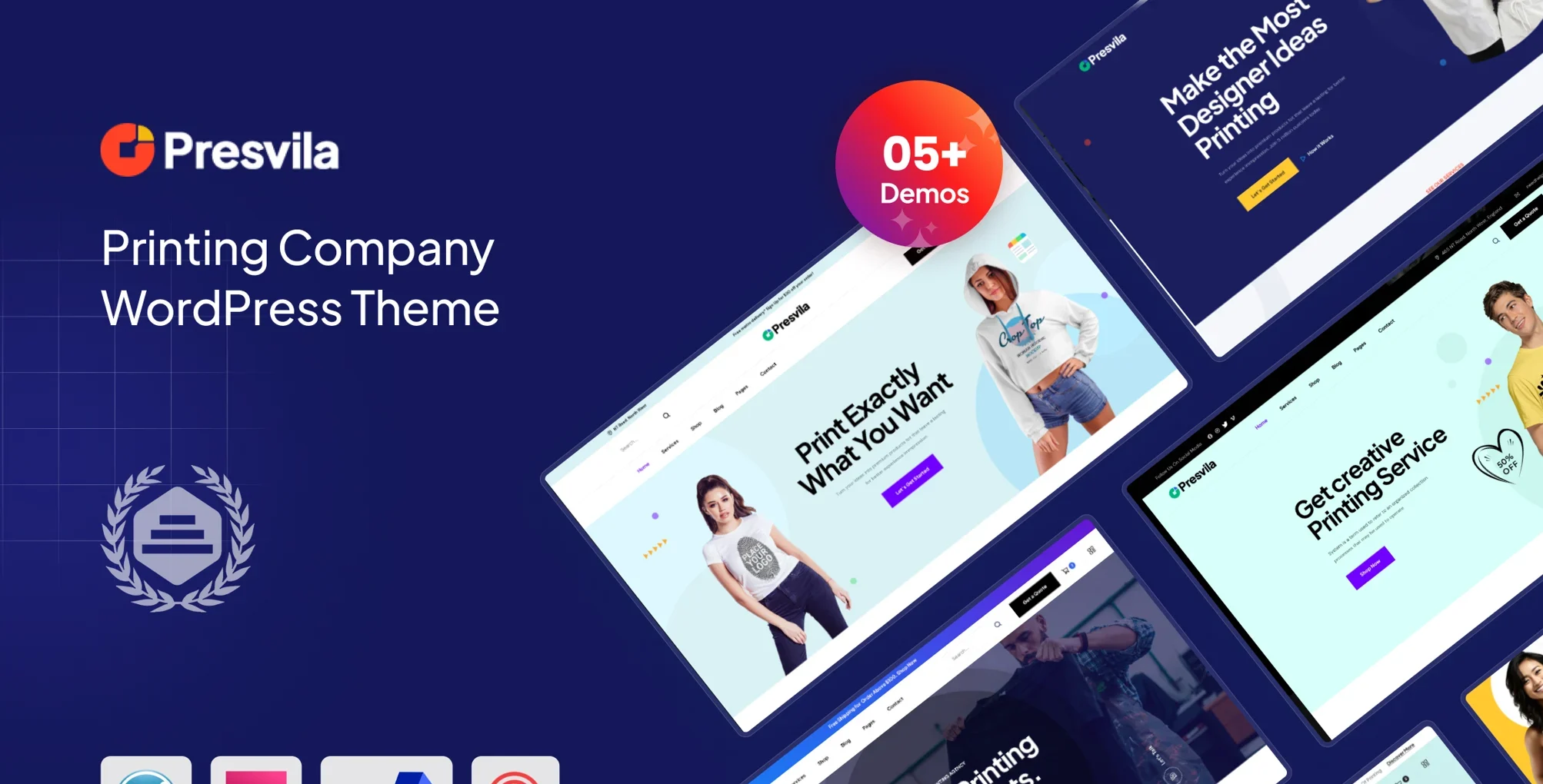 Presvila - Printing Company WordPress Theme