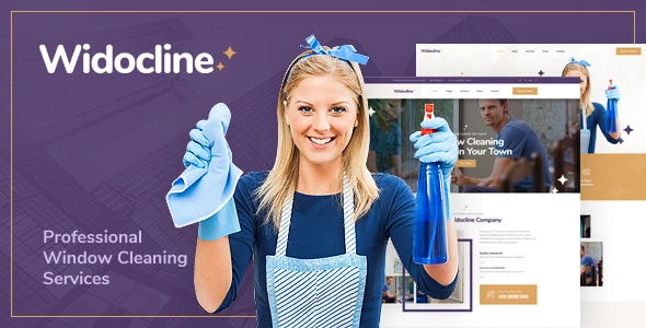 Widocline - Professional Window Cleaning Services Template