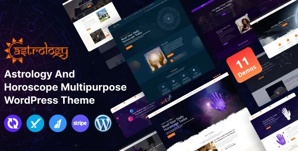 Astrologer - Horoscope & Palmistry WordPress Theme