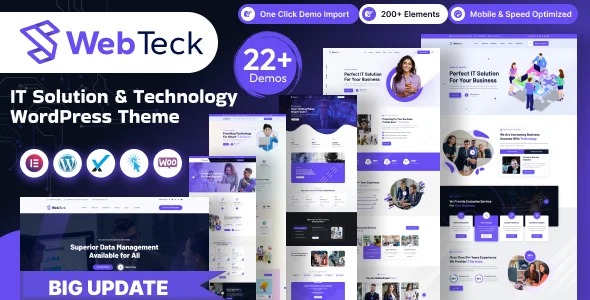 Webteck – IT Solution and Technology WordPress The