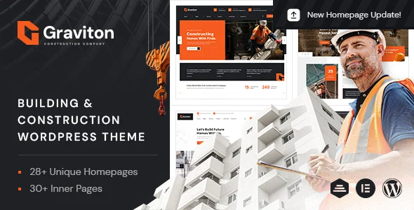 Graviton - Construction and Architecture WordPress Theme