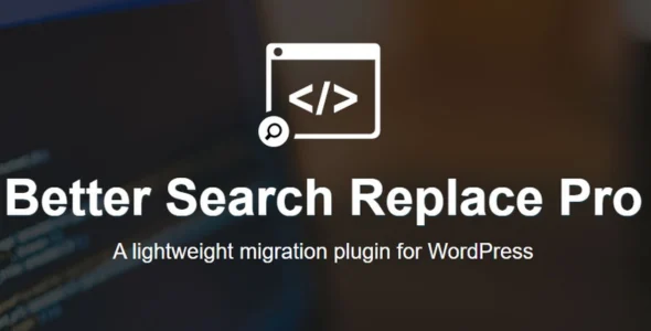 Better Search Replace Pro - WordPress Plugin