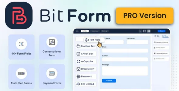 Bit Form Pro - Form Builder Plugin for WordPress
