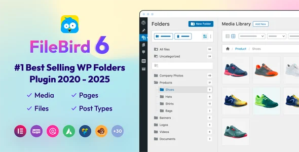 FileBird Pro - WordPress Media Library Folders Plugin