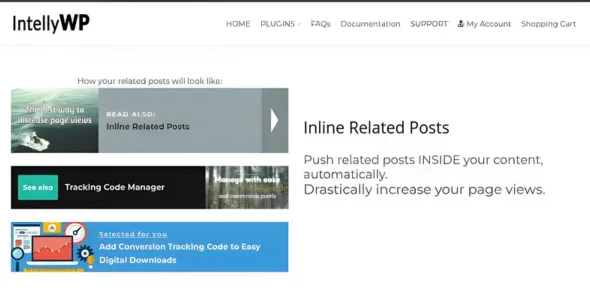 Inline Related Posts Pro (Intelly WP) – WordPress plugin