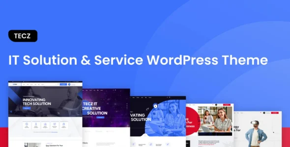 Tecz - IT Solutions & Technology WordPress Theme