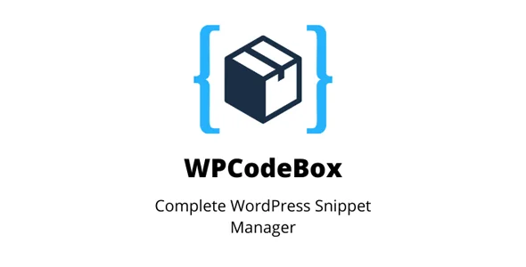 WPCodeBox Pro - WordPress Code Snippets Plugin