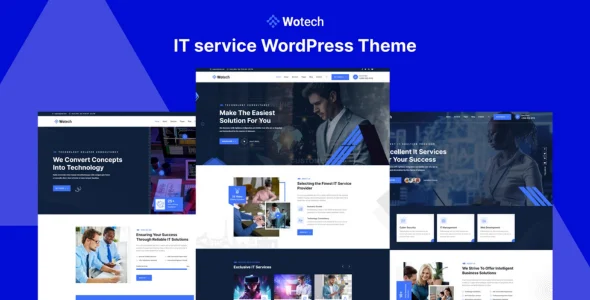 Wotech - IT Service WordPress Theme