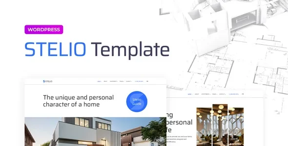 Stelio – Architects & Construction Company Elementor Pro Template Kit