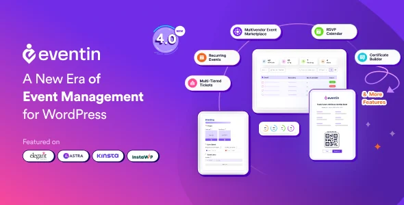 WP Eventin Pro - Events Manager & Tickets Selling Plugin for WooCommerce