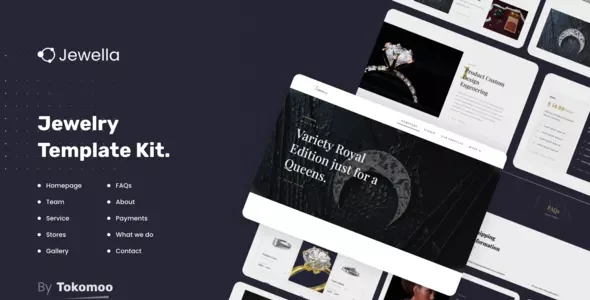 Jewella - Jewelry Store Elementor Template Kit