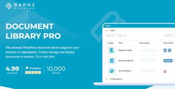 Document Library Pro WordPress Plugin (Barn2 Plugins)