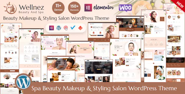 Wellnez – Beauty Spa Wellness WordPress Theme