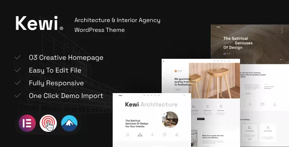 Kewi - Architecture & Interior Agency WordPress Th