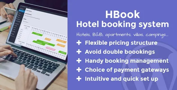 HBook Pro - Hotel booking System WordPress Plugin