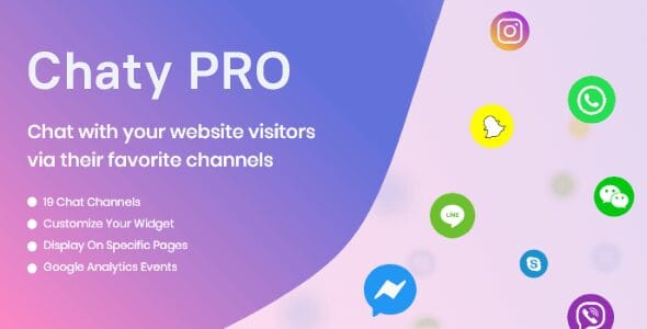 Chaty Pro - WordPress Chat and Whatsapp Plugin