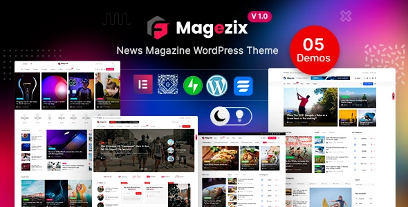 Magezix - Newspaper & Magazine WordPress Theme