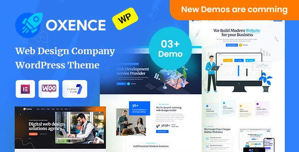 Oxence - Web Design Agency WordPress Theme