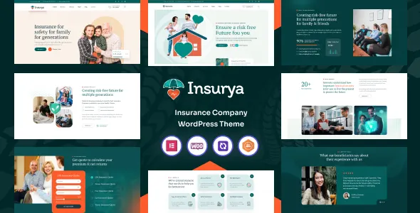 Insurya - Insurance WordPress Theme (Insurance Company)
