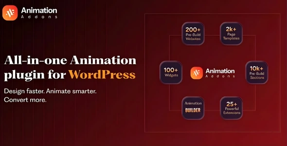 Animation Addons for Elementor Pro - WordPress Plugin