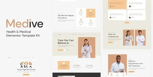 Medive - Health & Medical Elementor Template Kit