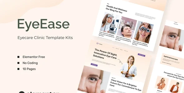 EyeEase - Eyecare Clinic Template Kits