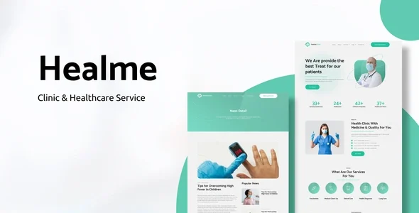 Healme - Clinic & Healthcare Service Elementor Template Kits