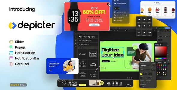 Depicter Pro Plugin - Popup & Slider Builder for WordPress