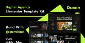 Doxen - Digital Agency Elementor Template Kit