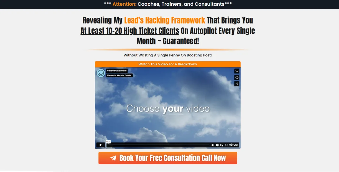 High-Converting Premium WordPress Landing Page 02