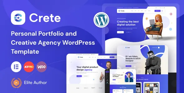 Crete - Portfolio and Agency WordPress Theme