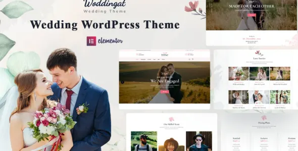 Woddingat - Wedding WordPress Theme by RadiusTheme