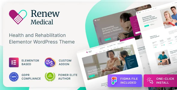 Renew Medical - Physiotherapy Rehab Clinic Theme