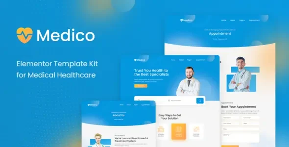 Medico - Medical & Healthcare Elementor Template Kit